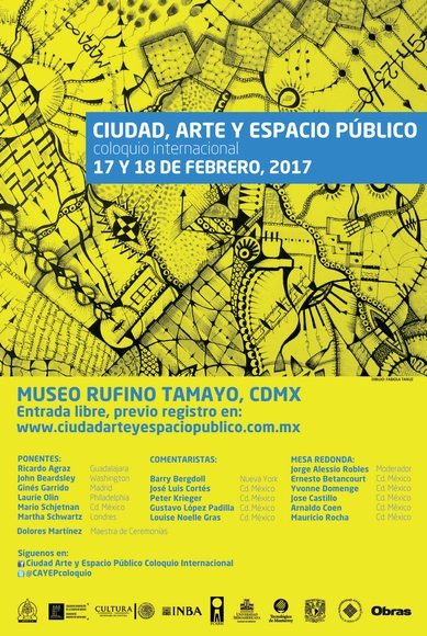 CIUDAD, ARTE Y ESPACIO PÚBLICO, coloquio internacional - Imagen Principal