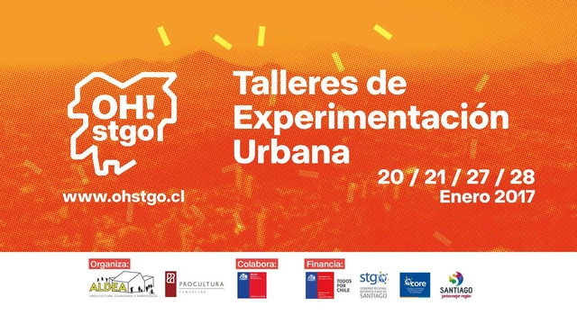 OH! Stgo: Talleres de Experimentación Urbana / Ingeniería y Arquitectura - Imagen Principal