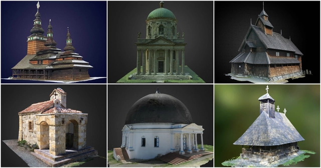 9 pequenas igrejas e capelas selecionadas pelo Sketchfab - Imagem de Destaque
