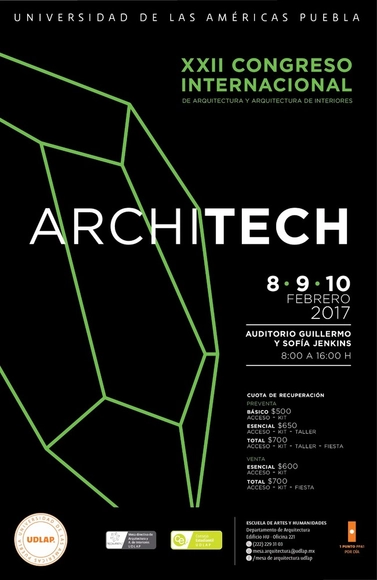 XXII Congreso Internacional de Arquitectura y Arquitectura de Interiores ARCHITECH - Imagen Principal