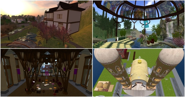 4 Espaços virtuais em "Second Life" que exploram alternativas de arquitetura religiosa - Imagem de Destaque