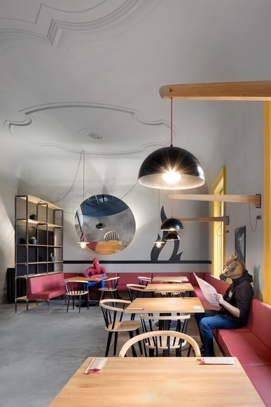 Chicago Grill / Mjölk Architekti - Restaurantes E Bares