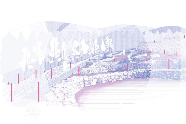 AGi architects unirá 18 yacimientos galaico-romanos de Pontevedra en 'In Natura Veritas' - Reconversión, Fachada
