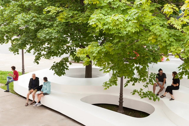 Le Banc de Neige / Atelier Pierre Thibault - Espacio Público