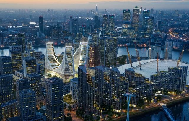 Santiago Calatrava divulga projeto de £1 bilhão em Londres - Imagem de Destaque