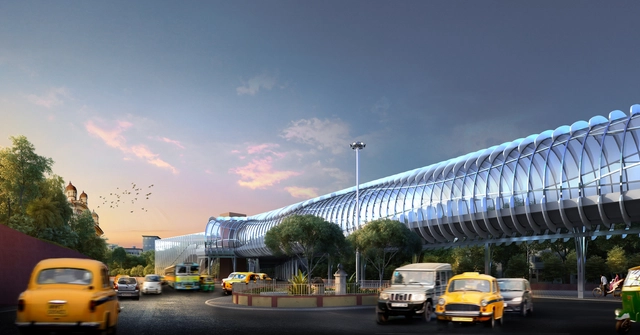 Pedestrian Skywalk to Improve Kolkata Temple Traffic - Featured Image