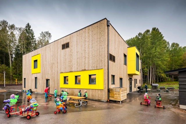 Jardín infantil Vendelsö Hage / LINK arkitektur - Kindergarten