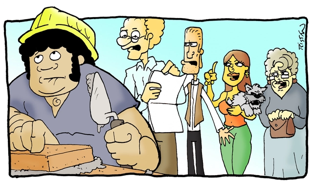 El arte de trabajar en arquitectura: tiras humorísticas por Tristán Comics - Imagen Principal