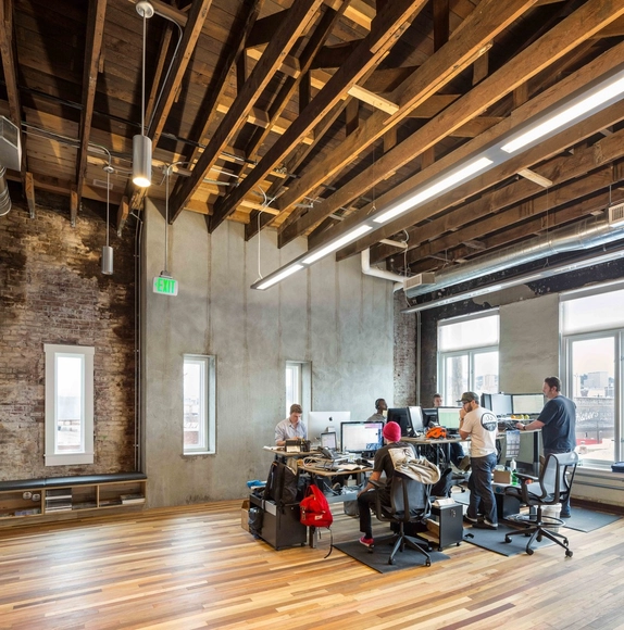Smith Optics Design Studio Headquarters  / FFA Architecture and Interiors - Interior Photography, Institutional Buildings, Beam, Table, Chair