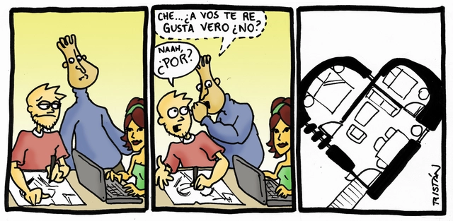 El amor en el estudiante de arquitectura: tiras humorísticas por Tristán Comics - Imagen Principal