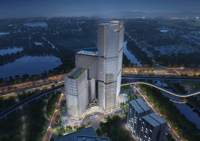  Aedas Unveils Project at Start of Historic Maritime Silk Road - Facade, Cityscape