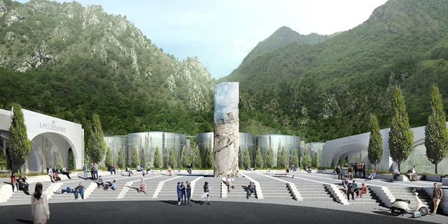 BIG Selected to Design San Pellegrino Factory and Headquarters in Northern Italy - Featured Image