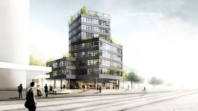 HHF Architects + Westpol Win Switzerland Apartment Tower Competiton - Featured Image