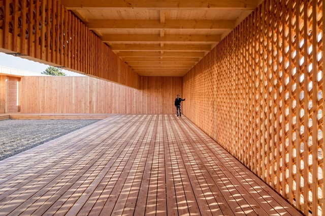 Participatory Student Building Project Spinelli Mannheim  / Atelier U20 - Community , Facade, Beam