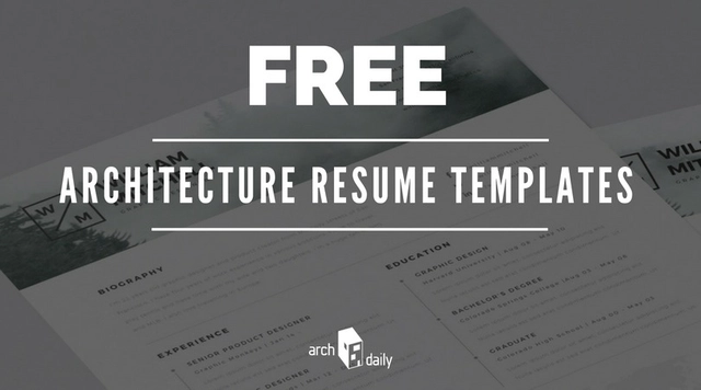 Free Resume Templates for Architects - Featured Image
