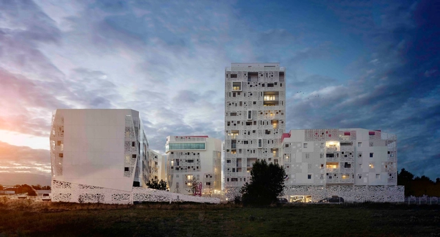 La Part des Anges / BUPA Architectures - Vivienda Colectiva