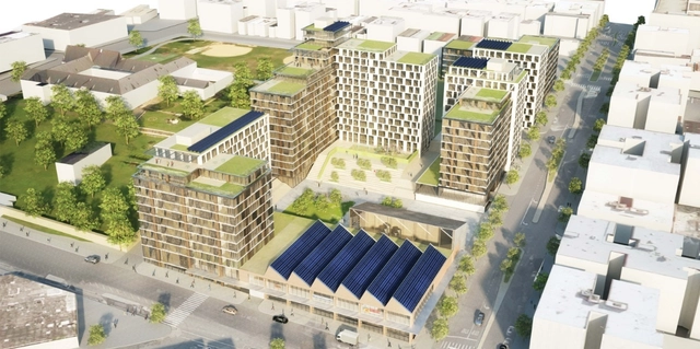 WXY y BLA revelan nuevo desarrollo de vivienda social en Nueva York - Imagen Principal