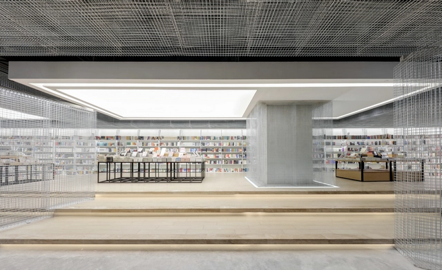 成都言几又IFS旗舰店 / 香港峻佳设计公司 - 室内设计, 表皮, 楼梯, 扶手