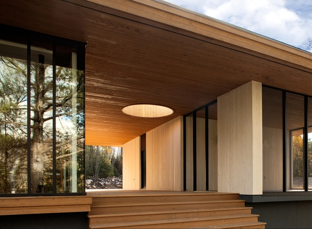 Casa de campo en Lanaudière / STOA ARCHITECTURE - Casas