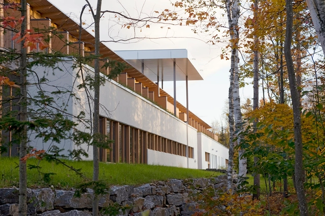 Abbaye Val Notre-Dame / Atelier Pierre Thibault - Iglesia