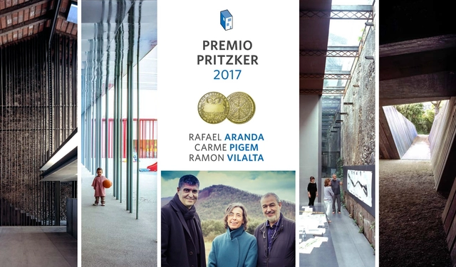 Rafael Aranda, Carme Pigem y Ramon Vilalta, ganadores del Premio Pritzker 2017 - Imagen Principal