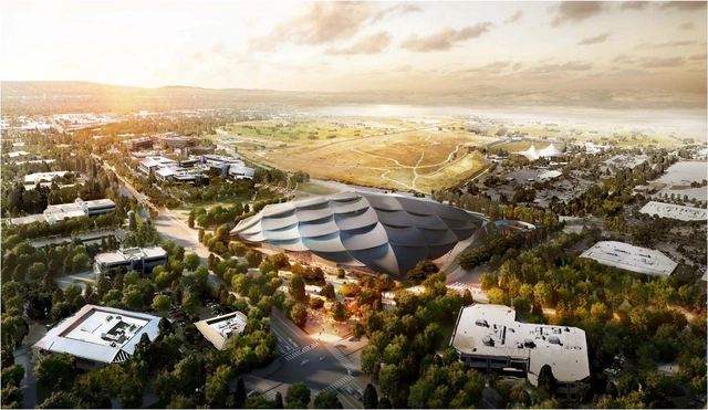 Presentan nueva imágenes del campus de Google en Mountain View - Imagen Principal