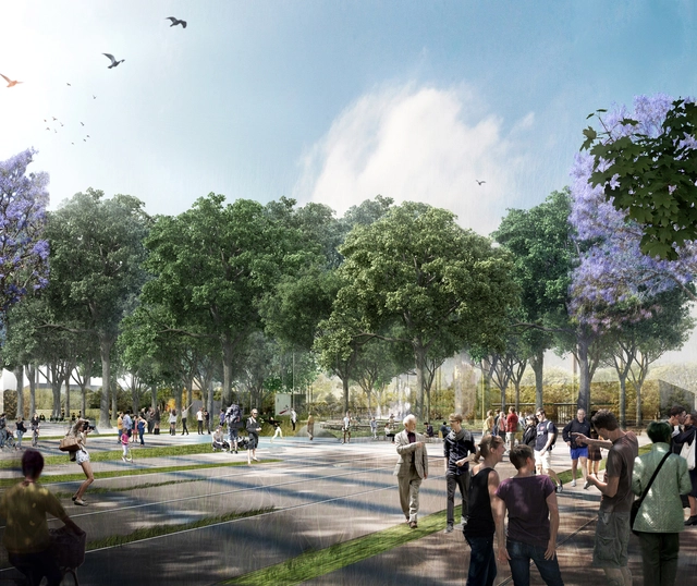 Conoce el segundo lugar en la remodelación de Plaza 19 de Abril de la Ciudad de Treinta y Tres - Espacio Público, Jardín