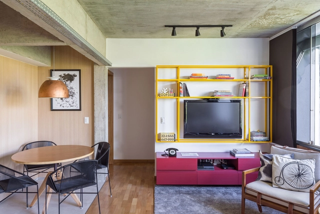 Apartamento AR  / Estúdio Mova - Apartamentos, Dormitório, Porta, Fachada, Mesa, Cadeira