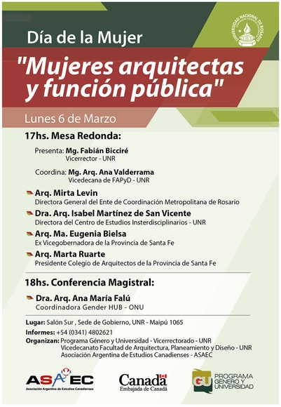 Ciclo de encuentros: Mujeres Arquitectas 2017 / Rosario, Argentina - Imagen Principal