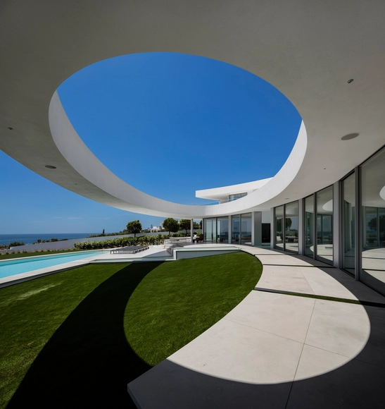 Casa Elíptica / Mário Martins Atelier - Casas