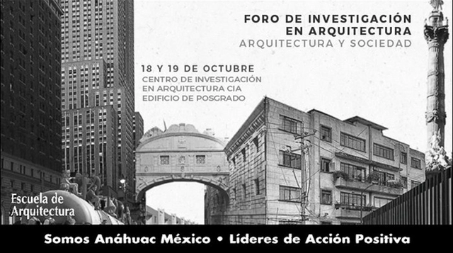 Foro de Investigación en arquitectura. Arquitectura y Sociedad. - Imagen Principal