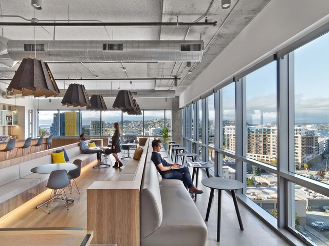 HBO Seattle / Rapt Studio - Fotografía interior, Interiores De Oficina, Cocina, Mesas, Sillas
