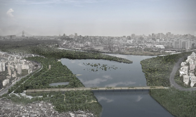 ATRIA e tiarstudio recebem o segundo prêmio no Concurso para o Parque de Maharashtra e Ponte para pedestres e ciclistas - Urbano, Costa