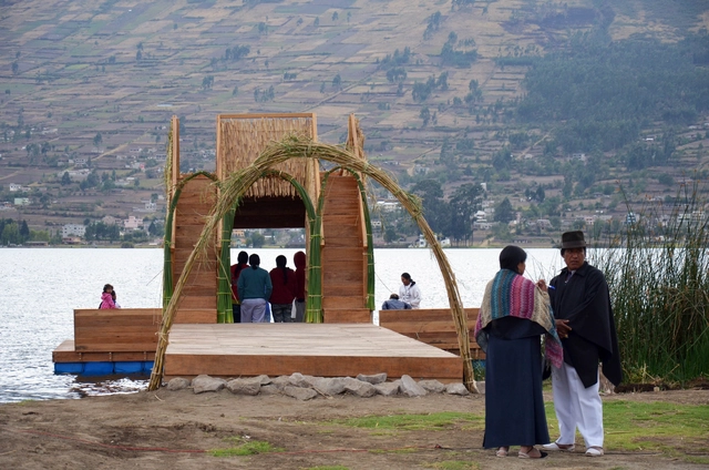Muelle y mirador 'Kaymanta': arquitectura participativa en Otavalo, Ecuador - Sustentabilidad