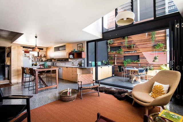 SODA Apartments  / Gresley Abas Architects - Apartments, Kitchen, Table, Chair, Countertop