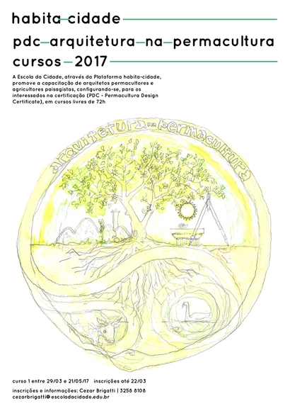 Escola da Cidade promove curso livre sobre arquitetura na Permacultura-PDC e Agroecologia Urbana - Imagem de Destaque