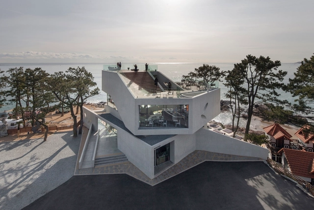 Gijang Waveon / Heesoo Kwak and IDMM Architects - Restaurantes & Bares