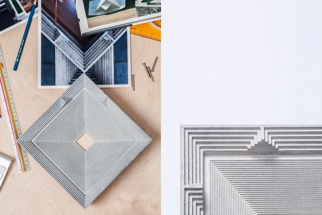 Este hardware de muebles de hormigón está inspirado en la arquitectura de Carlo Scarpa - Imagen Principal