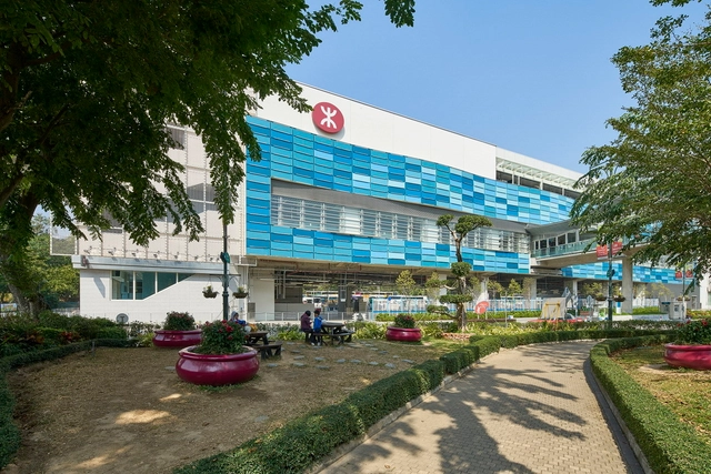 香港铁路海洋公园及黄竹坑站 / Aedas - 花园, 表皮