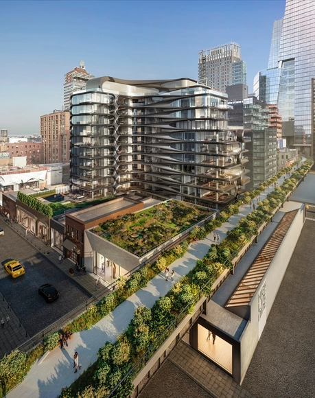 15 Galerias serão inauguradas em torno do edifício residencial de Zaha Hadid no High Line - Imagem de Destaque