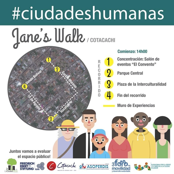 #CiudadesHumanas: Jane's Walk en Cotacachi  - Imagen Principal