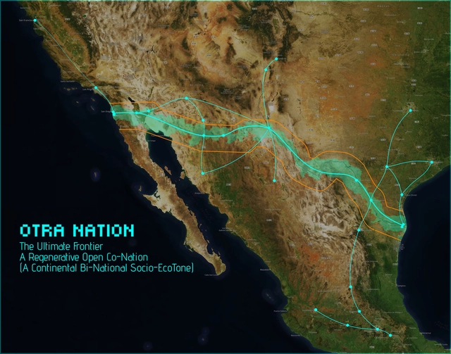 MADE Collective presenta Otra Nation, su propuesta para la frontera México - Estados Unidos - Imagen Principal