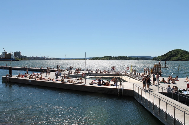 漂浮公园 Sørenga Sjøbad / LPO arkitekter - 城市公共空间