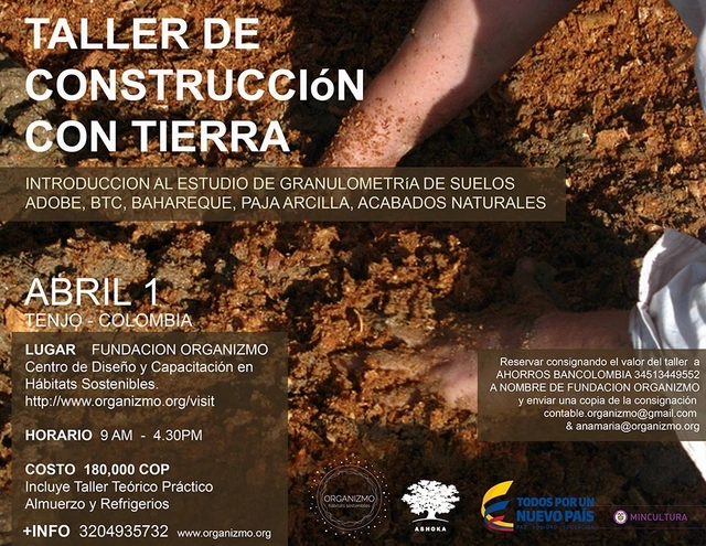 Taller de Construcción con Tierra - Imagen Principal
