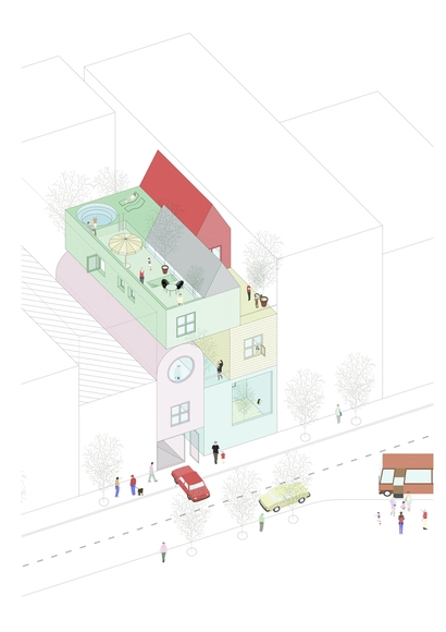 "RRURBAN" Explores the Potential of Individualism in Collective Urban Housing - Featured Image