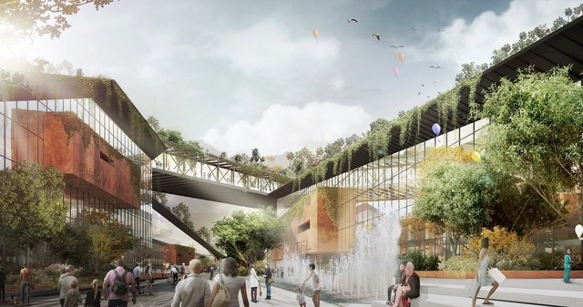 Third-Place Proposal for Turkey's Bandirma Park Embeds Public Spaces in an Urban Landscape - Featured Image