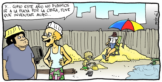 El arquitecto en la construcción: tiras humorísticas por Tristán Comics - Imagen Principal