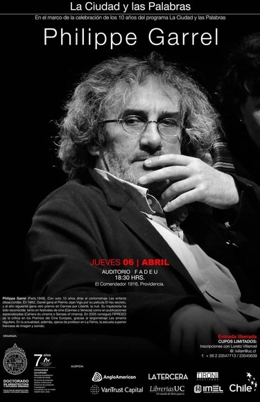 La Ciudad y Las Palabras: Philippe Garrel - Imagen Principal