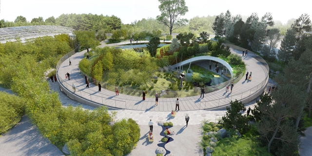 BIG diseña un recinto para pandas en forma de yin-yang para el Zoológico de Copenhagen - Imagen Principal