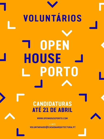 3ª edição Open House Porto: Abertas candidaturas para Voluntários - Imagem de Destaque